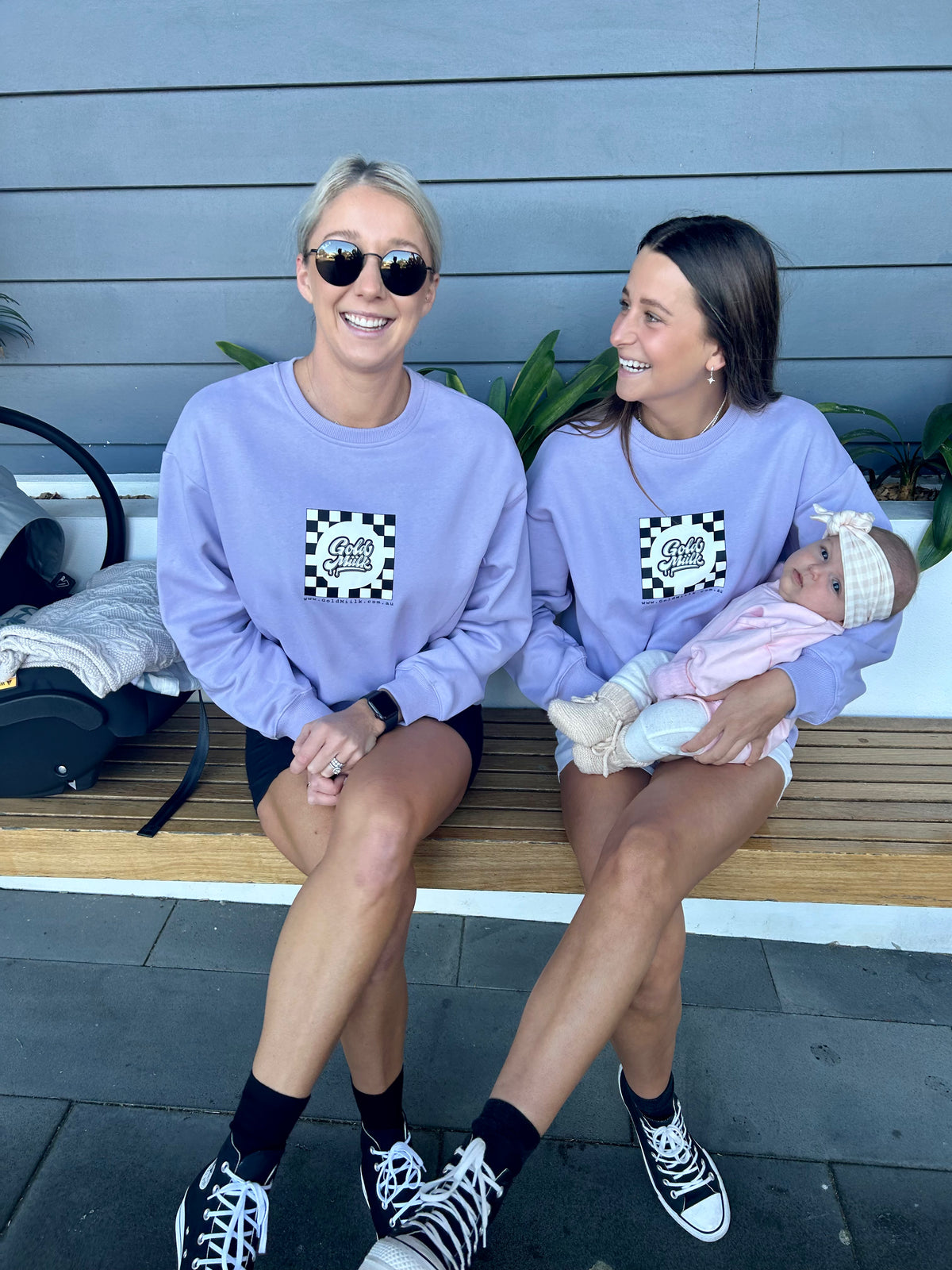 Lilac Breastfeeding Jumper
