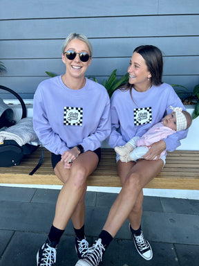Lilac Breastfeeding Jumper